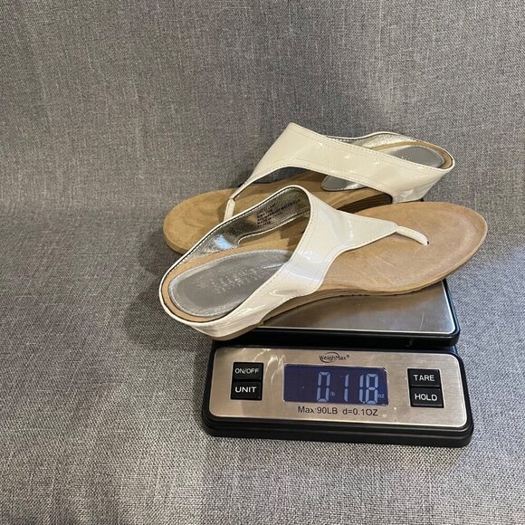 Reaction Kenneth Cole Great Leap 4 Wedge Sandals Size 7.5 - Picture 9 of 9